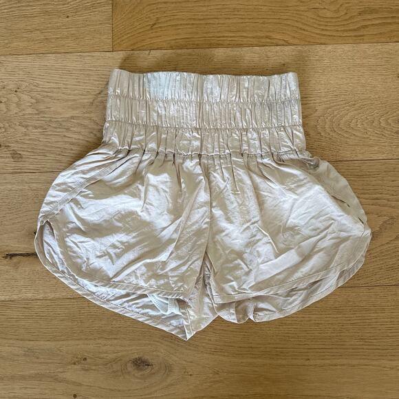 Free People Movement - The Way Home Shorts in Beige - Picture 1 of 4